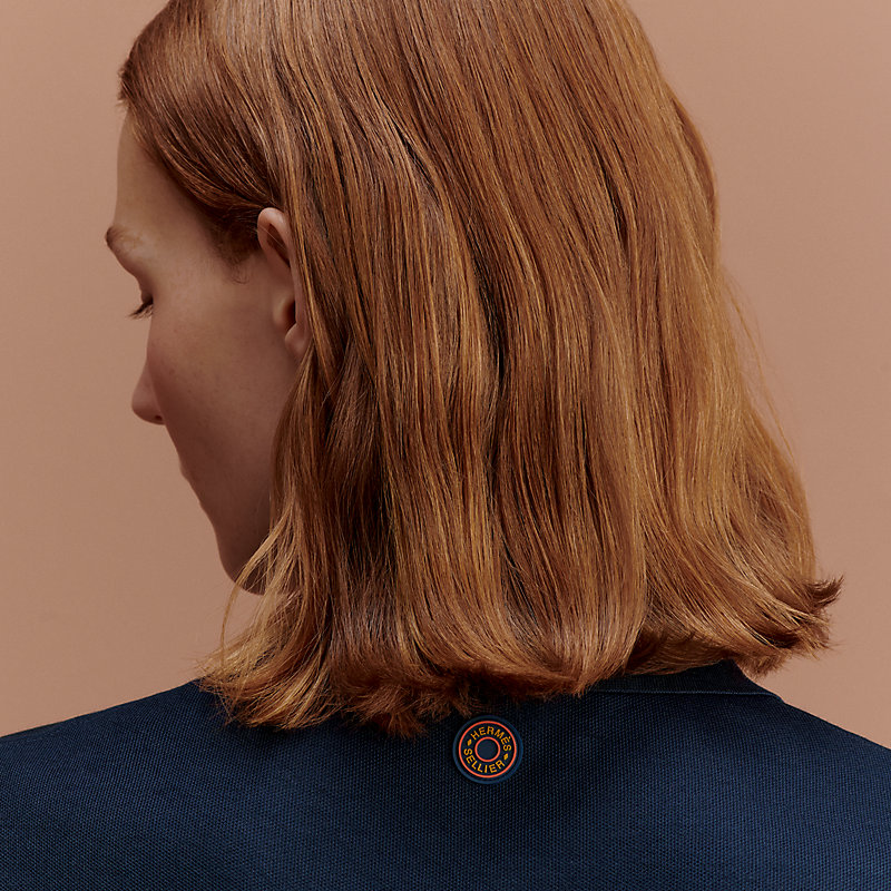Polo technique Double Jeu - Bleu | Hermès France